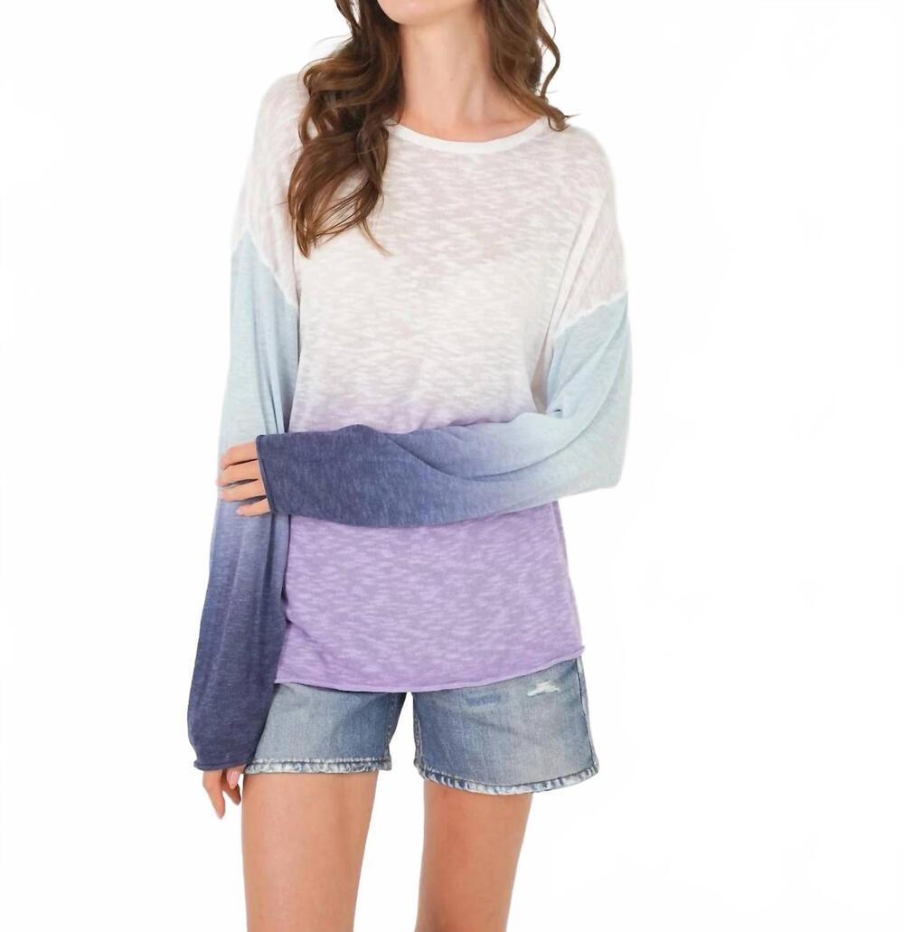 NEW STITCHDROP tidesong long sleeve top in white